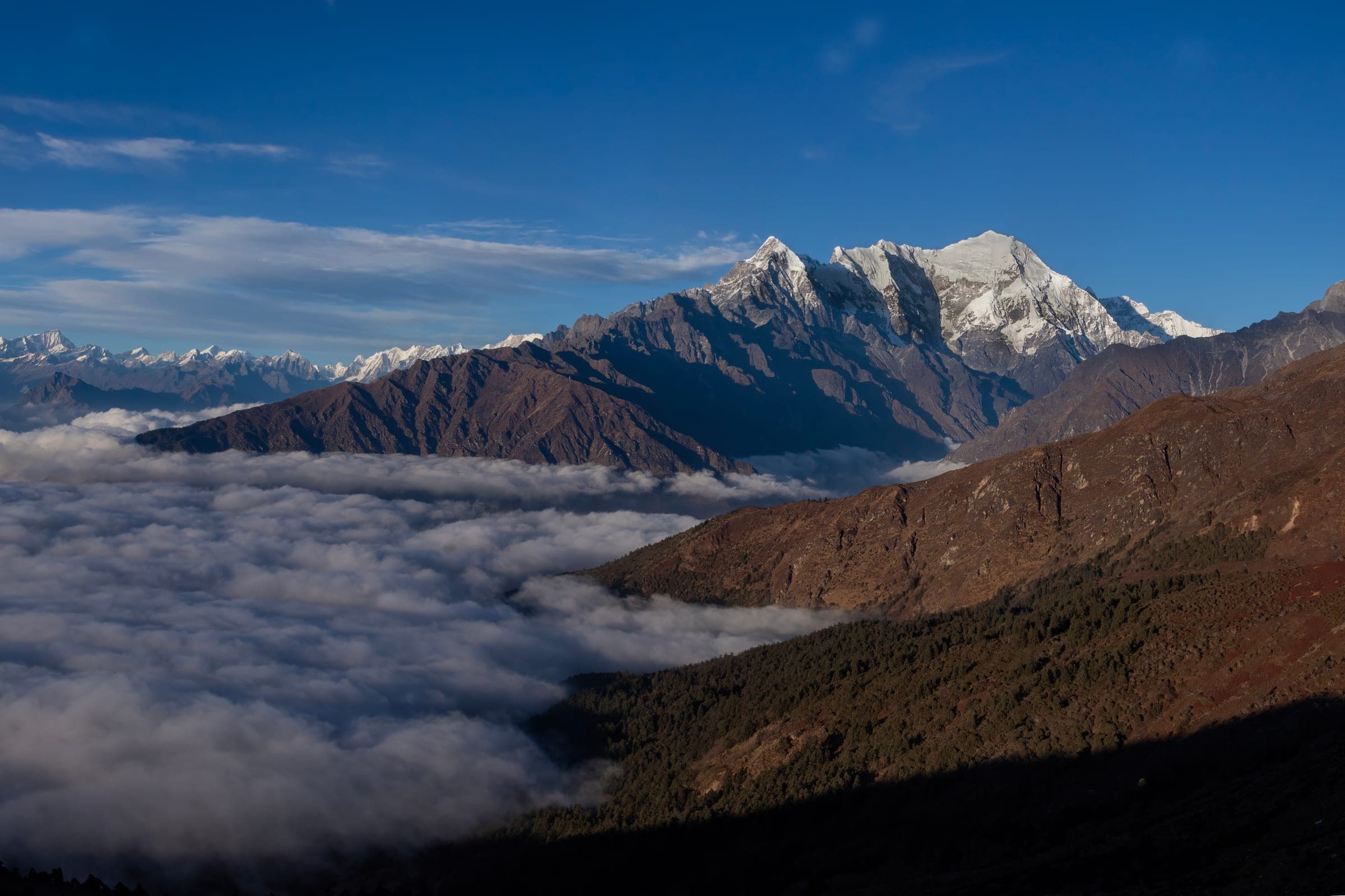 Langtang valley and Himalaya, Nepal