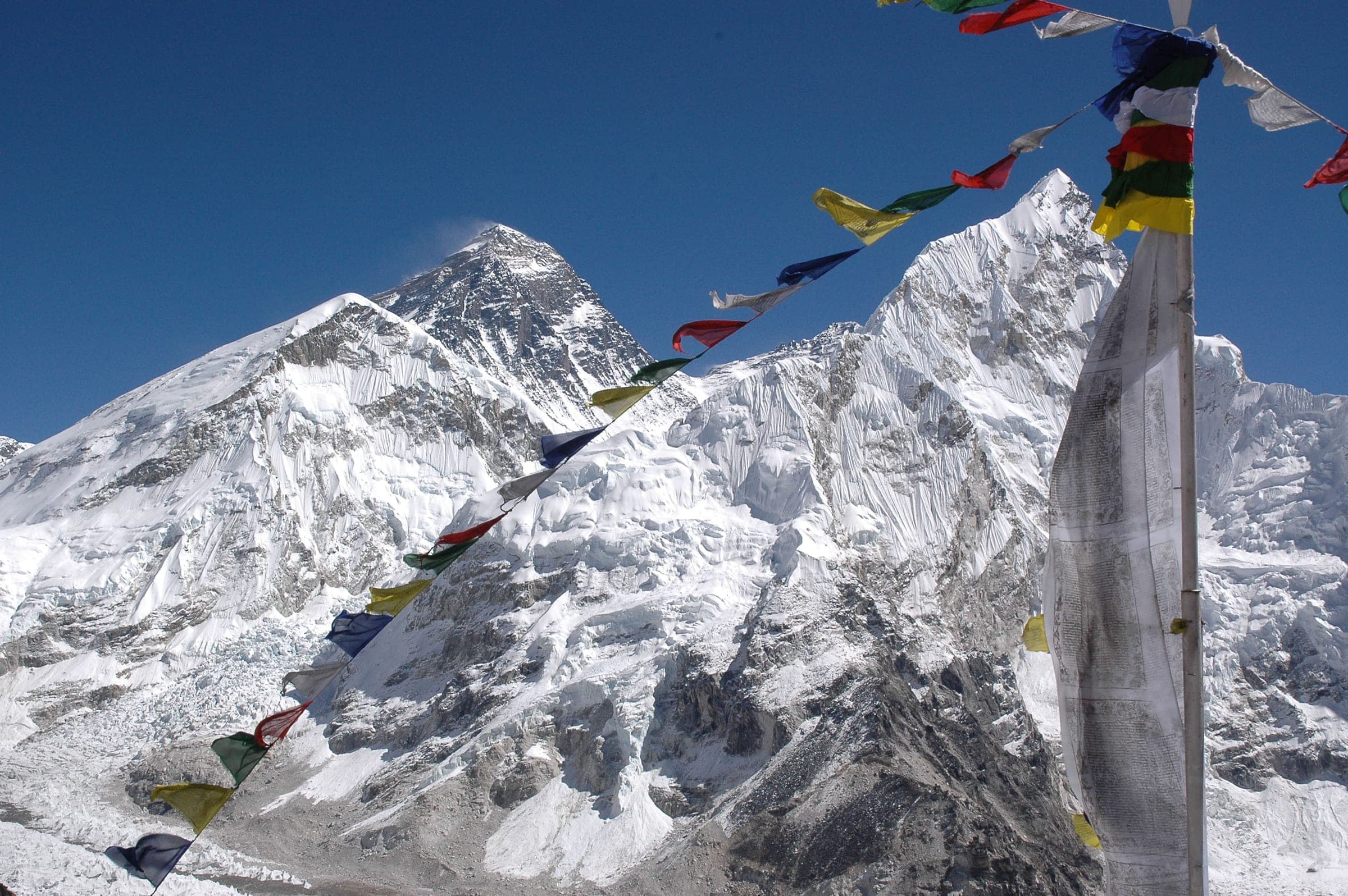 Himalayan skyline from Nepal